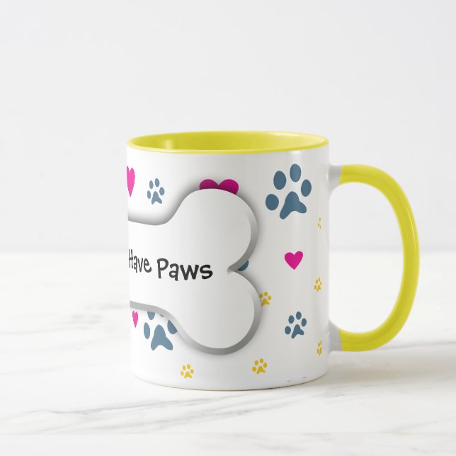 All My Kids-Children Have Paws Mug (Right)