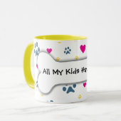 All My Kids-Children Have Paws Mug (Front Left)