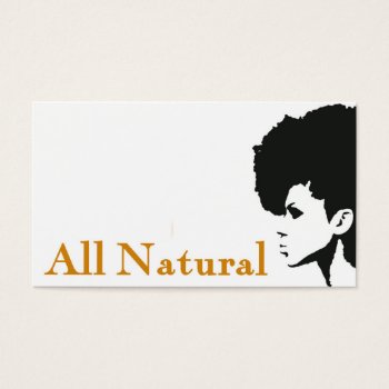 All Natural by NewNaturalHair at Zazzle