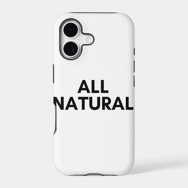 all natural iphone case (Back)