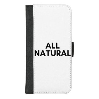all natural iPhone 8/7 plus wallet case