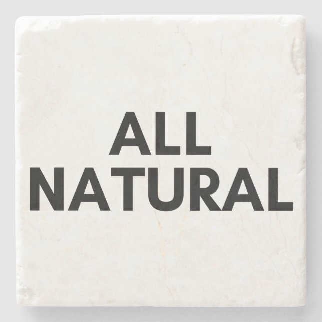 all natural stone coaster (Front)