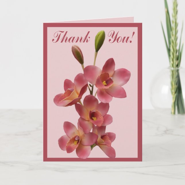 All Ocassion  Flower  Thank You Note (Front)