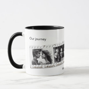 All-Occasion 4-Photo Vintage Negative Film Strip Mug