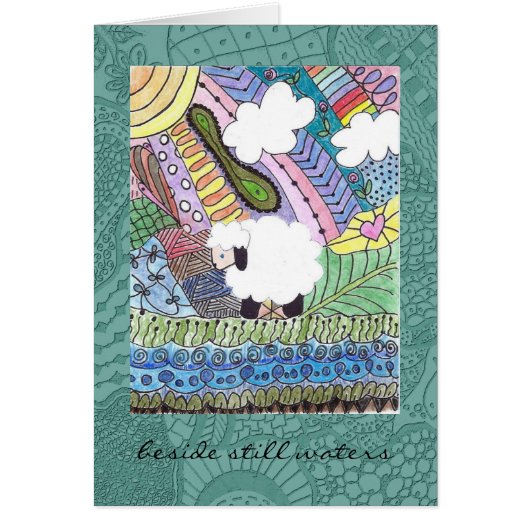 All Occasion Card with Sheep (Front)