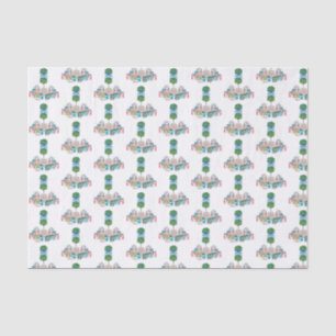 All Occasion Chinoiserie Ginger Jar Topiary Tissue Paper