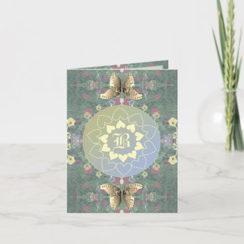 All Occasion Floral Mandala Card