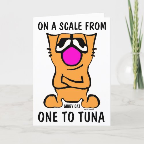 ALL OCCASION FUNNY GIBBY CAT GREETING CARDS
