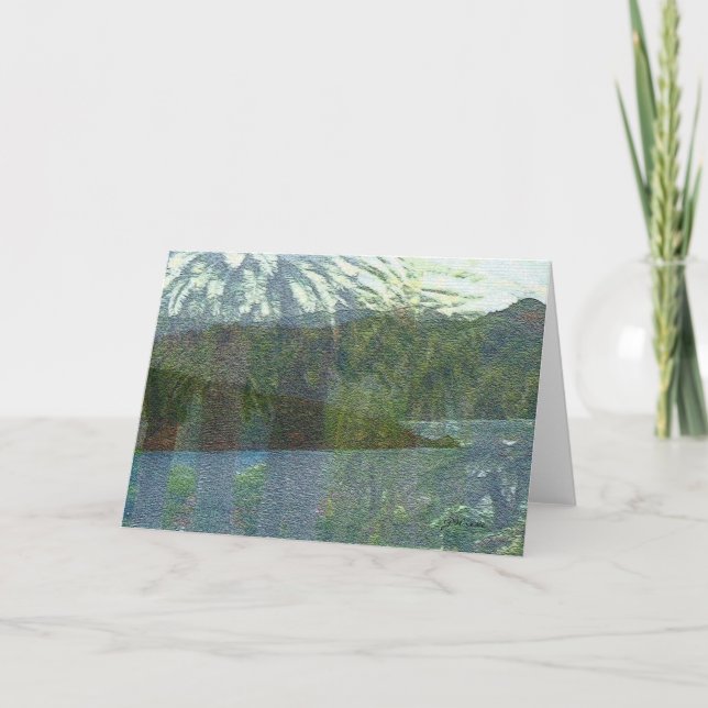 All Occasion Greeting Card-New Zealand scene Card (Front)