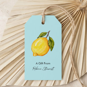 All Occasion Lemon A Gift From Personalized Blue Tags
