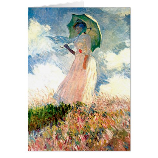 All Occasion Monet Woman with Parasol (Front)