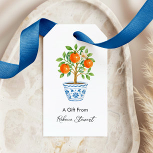 All Occasion Orange Tree A Gift From Personalized Tags