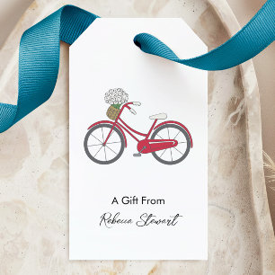 All Occasion Red Bike A Gift From Personalized Tags
