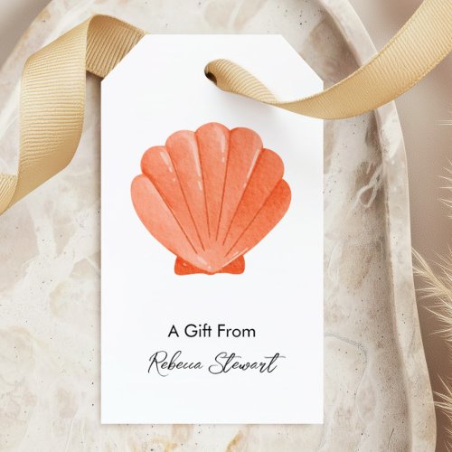 All Occasion Seashell A Gift From Personalized Tags