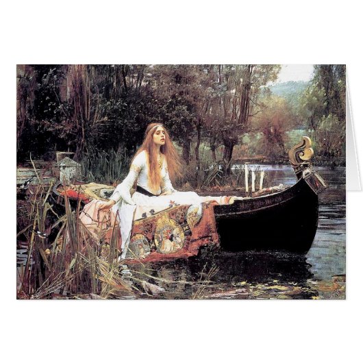 All Occasion Waterhouse The Lady of Shallot (Front Horizontal)