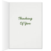 All Occasion White Orchid Greeting Card (Inside (Right))