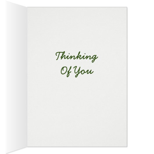 All Occasion White Orchid Greeting Card (Inside (Right))