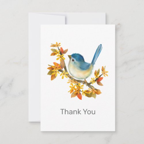 All Occassion Blue Bird Thank You Note card