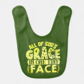 Cute Rascals® Cloth Bibs for Babies Give Peas A Chance Funny Humor