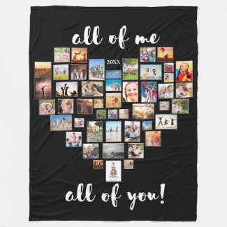 All of Me Loves All of You Collage Heart