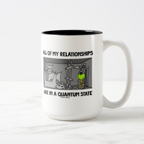 All Of My Relationships Are In A Quantum State Two_Tone Coffee Mug