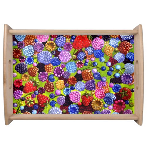 All of the Berries fruit serving tray