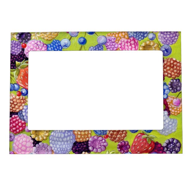 All Of The Berries Magnetic Photo  Frame (Front)