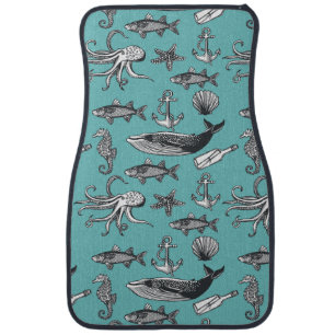 All Of The Sea Pattern Car Floor Mat