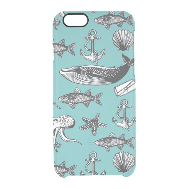 All Of The Sea Pattern Uncommon iPhone Case (Back)