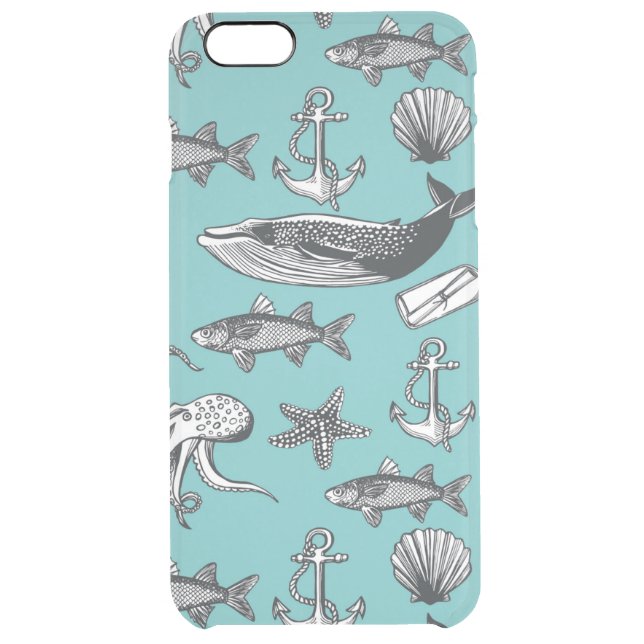 All Of The Sea Pattern Uncommon iPhone Case (Back)