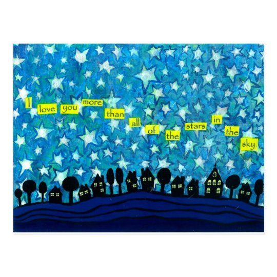 All of the Stars in the Sky Postcard