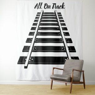 All On Track Tapestry