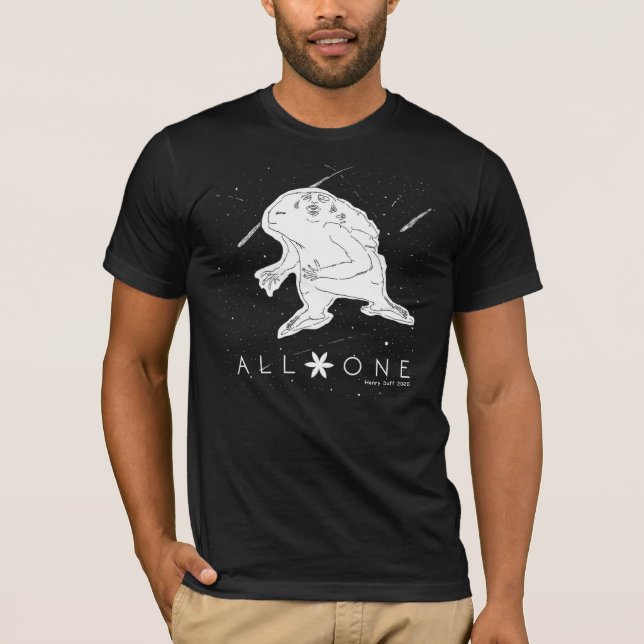 ALL ONE UNIVERSE - Celestial Beings T-Shirt (Front)