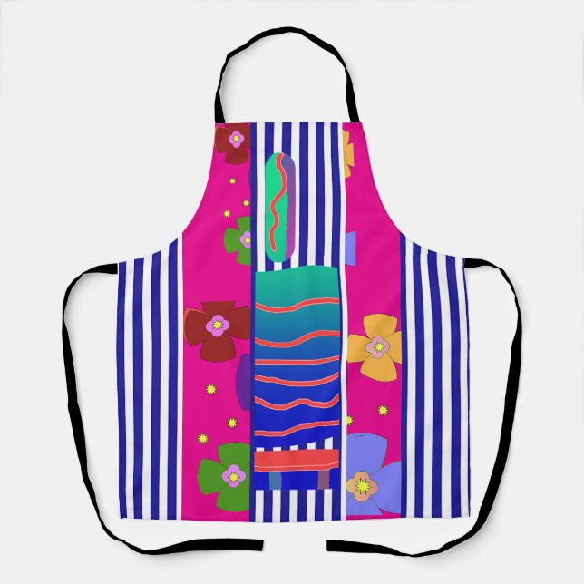 All Over All Purpose Colorful  Apron (Front)