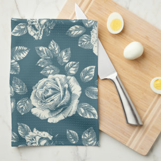 All Over Floral Kitchen Towel