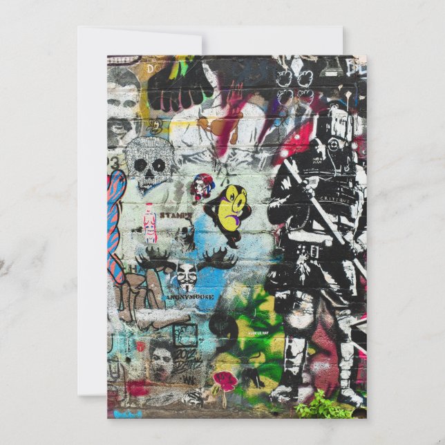 all over it thank you card (Front)