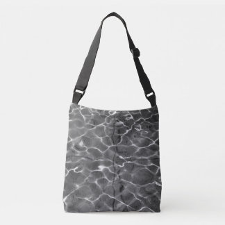All-Over-Print Abstract Light Reflections On Water Crossbody Bag