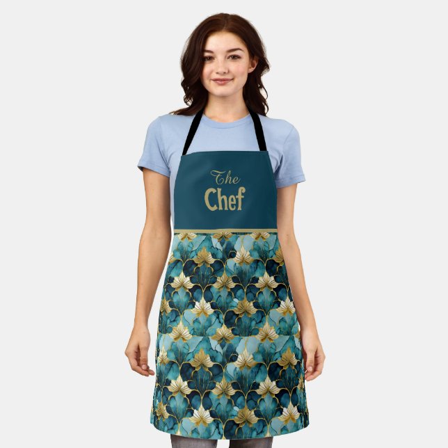 All-Over Print Apron (Worn)