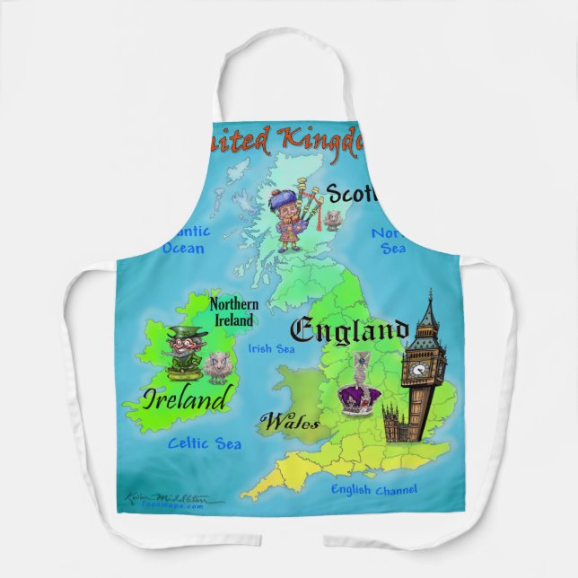 All-Over Print Apron (Front)