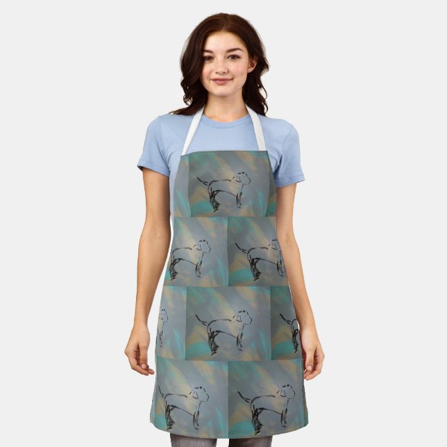 All Over Print Apron (Worn)