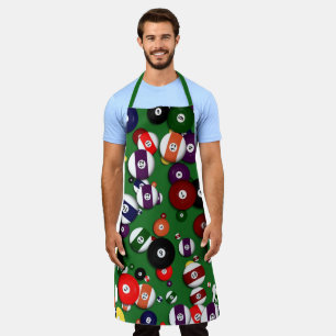 All-Over Print Apron - Billiards