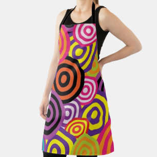 All Over Print Apron Colorful Colors