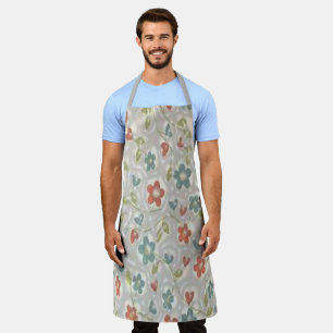 All Over Print Apron Floral