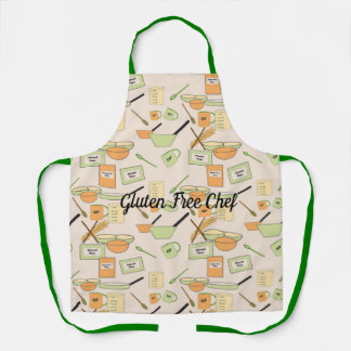 All-Over Print Apron for Gluten Free Cooks