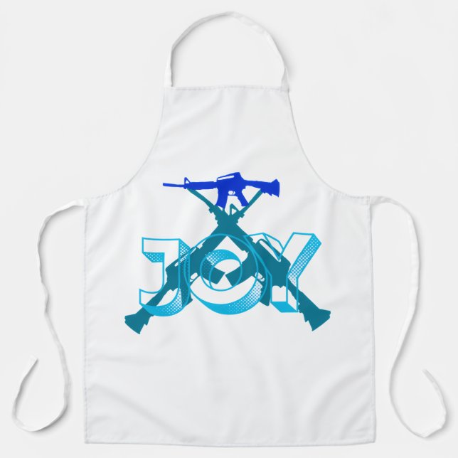 All-Over Print Apron JOY (Front)