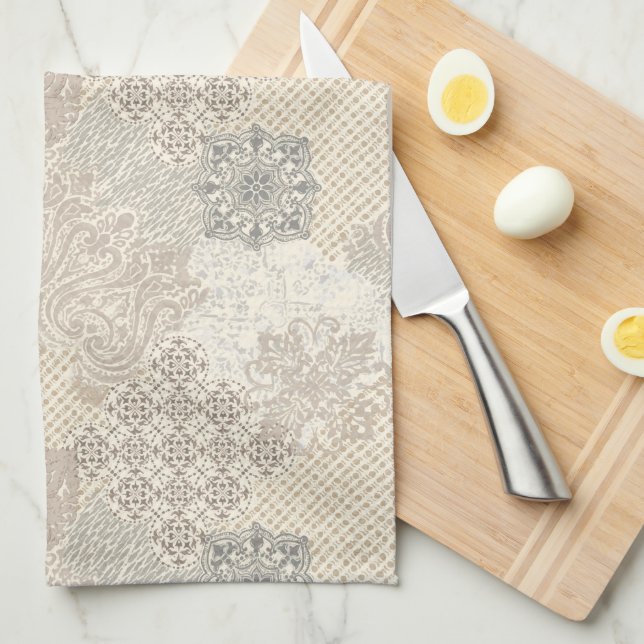 All-Over Print Apron Kitchen Towel (Quarter Fold)