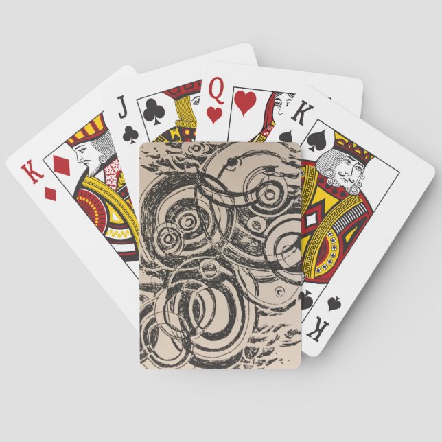 All-Over Print Apron Poker Cards (Back)