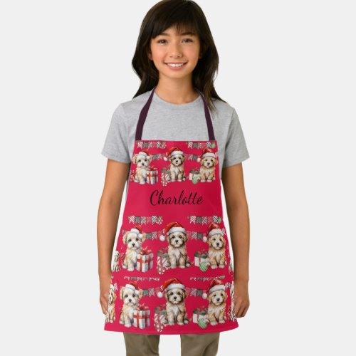 All_Over Print Apron Small _ kids xmas gift Apron