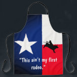 All-Over Print Apron Texas Flag<br><div class="desc">Texas flag apron with Texas Flag in red,  white and blue with the Texas Lonestar.</div>