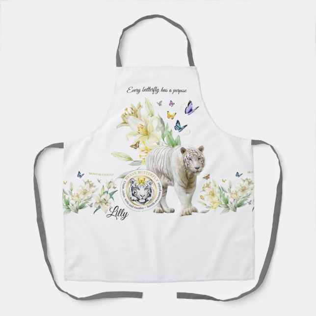 All-Over Print Apron Tiger (Front)